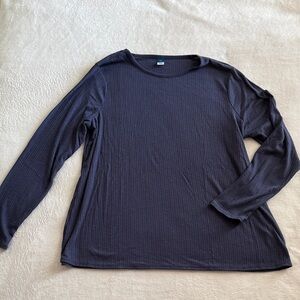 Old Navy Navy Blue Long Sleeve Top